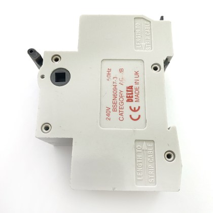 MEM MS1001N 100A 100 Amp 2 Double Pole Isolator Main Switch Disconnector